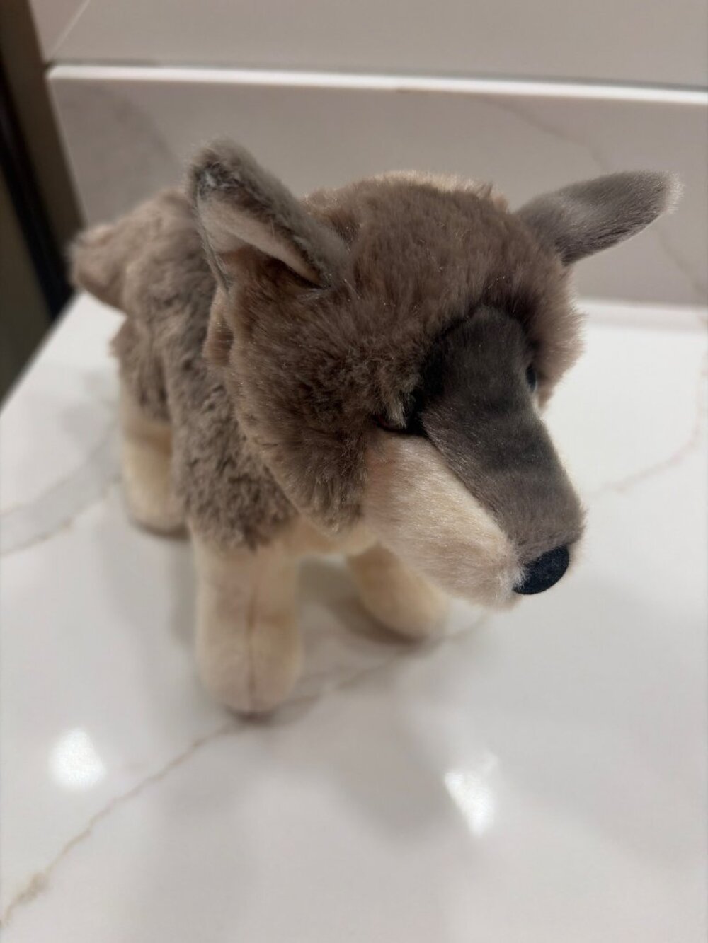 NWT Douglas Plush Stuffed Animal 4036 Ashes Wolf 8"